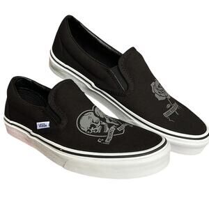 Vans Classic Slip-0n Love You To Death Mens Size 12